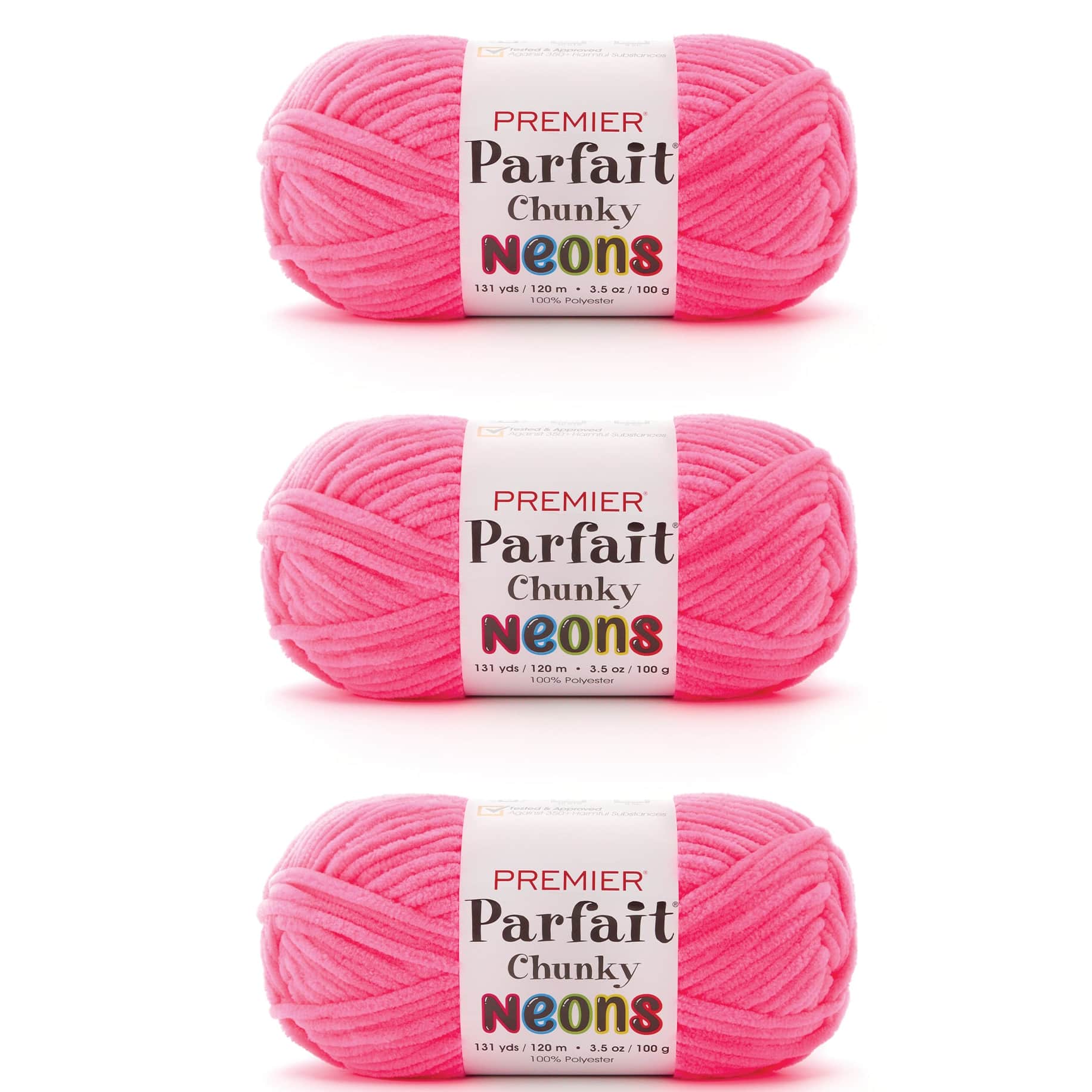 Parfait® Chunky Neons Bag of 3 - Image 4